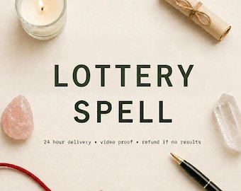 Lottery Winnings Manifestation Spell - Awaken Abundance & Financial Luck