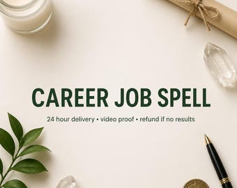 Career Job Spell - Attract Opportunities, Success & Financial Stability
