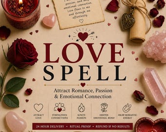 Love Spell - Attract Romance, Passion & Emotional Connection