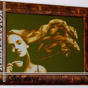 RELAXATION cross stitch pattern