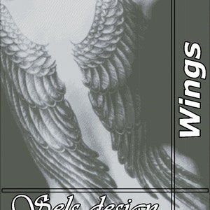 WINGS cross stitch pattern