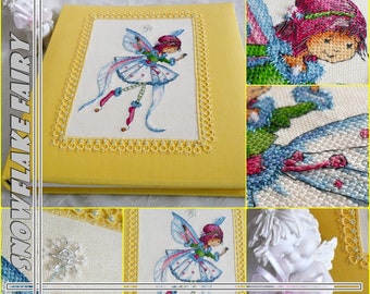 SNOWFLAKE FAIRY cross stitch pattern