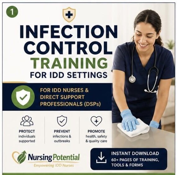 Infection Control Training for DSPs | IDD Nursing Toolkit | OPWDD Training | Cleaning, Sepsis, Competency Checklist