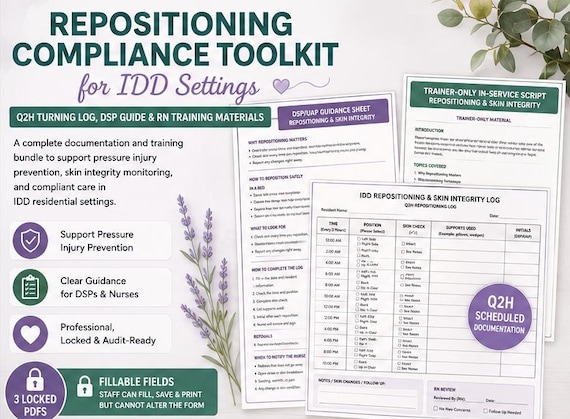 IDD Repositioning Compliance Toolkit | Direct Support Professional (DSP)/Unlicensed Assistive Personnel (UAP) Training Guide