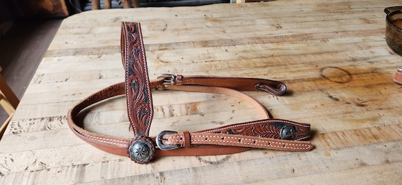 Real Leather Western Horse Bridle, Horse Riding Accessories,