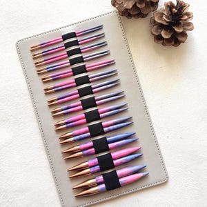 Kekoc Deluxe Wood Interchangeable Needle Set include 13 versatile sizes