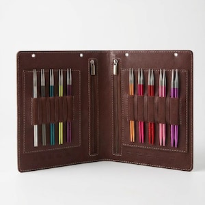 Kekoc Rainbow Zing Stricknadelset mit austauschbaren Nadeln (10 Größen) – Personalisierung möglich