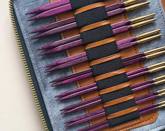 Back in Stock! Handcrafted Rosewood Carré Square Cubics Interchangeable Needle Set