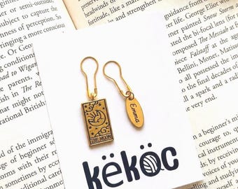 Personalised 2 Pieces Tarot Card Stitch Markers