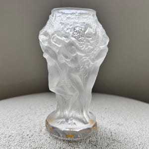 R LALIQUE ラリック　VASE 　オパルセント　チューリップ　クリスタル Lalique Tulip Vase - Etsy