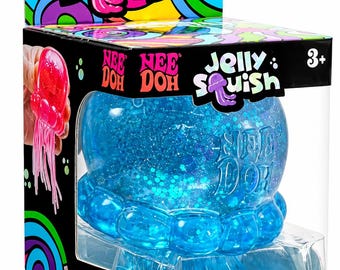 NeeDoh Jelly Squish Stress Ball – Random Color Sensory Fidget Toy, for Kids & Adults