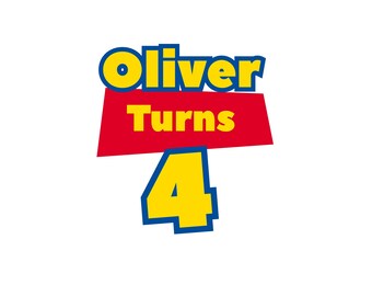 Toy Story Geburtstag PNG, benutzerdefinierte Name Alter Shirt Design (digitaler Download)