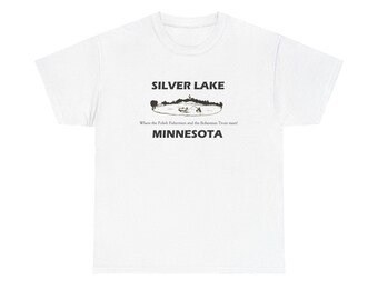 Silver Lake Minnesota Tee | Lake Silhouette Shirt