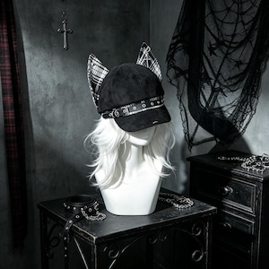 Bunny Ears Denim Hat - Etsy display picture 3