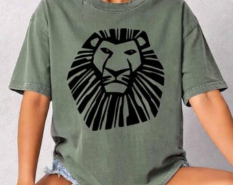Camiseta de Simba de Disney Animal Kingdom, Camiseta familiar a juego de safari del Rey León, Camiseta de viaje a Disney 2026, Camiseta de vacaciones grupales de Disney, Camiseta Hakuna Matata