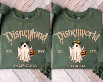 Camiseta retro de Halloween de Disney, camiseta de Halloween de Disneyland, camiseta de Halloween de Disneyworld, camiseta de Halloween de Mickey, camiseta para viaje de Halloween a Disney