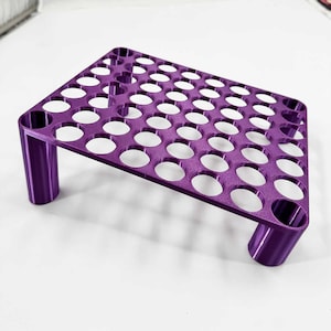 56 Slot Diamond Painting Bottle Holder, 3D Printed Drill Storage Rack, Elevated Diamond Art Organizer Stand, Bead Bottle Display Shelf