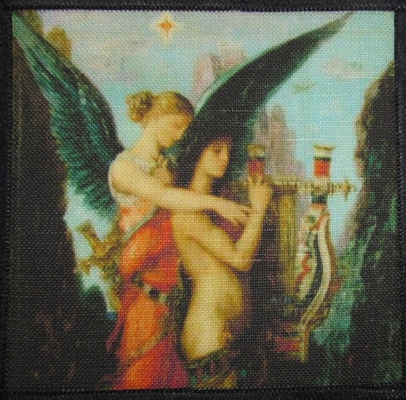 Printed Sew On Patch CLEOPATRA DETAIL Gustav Moreau 1826-1898