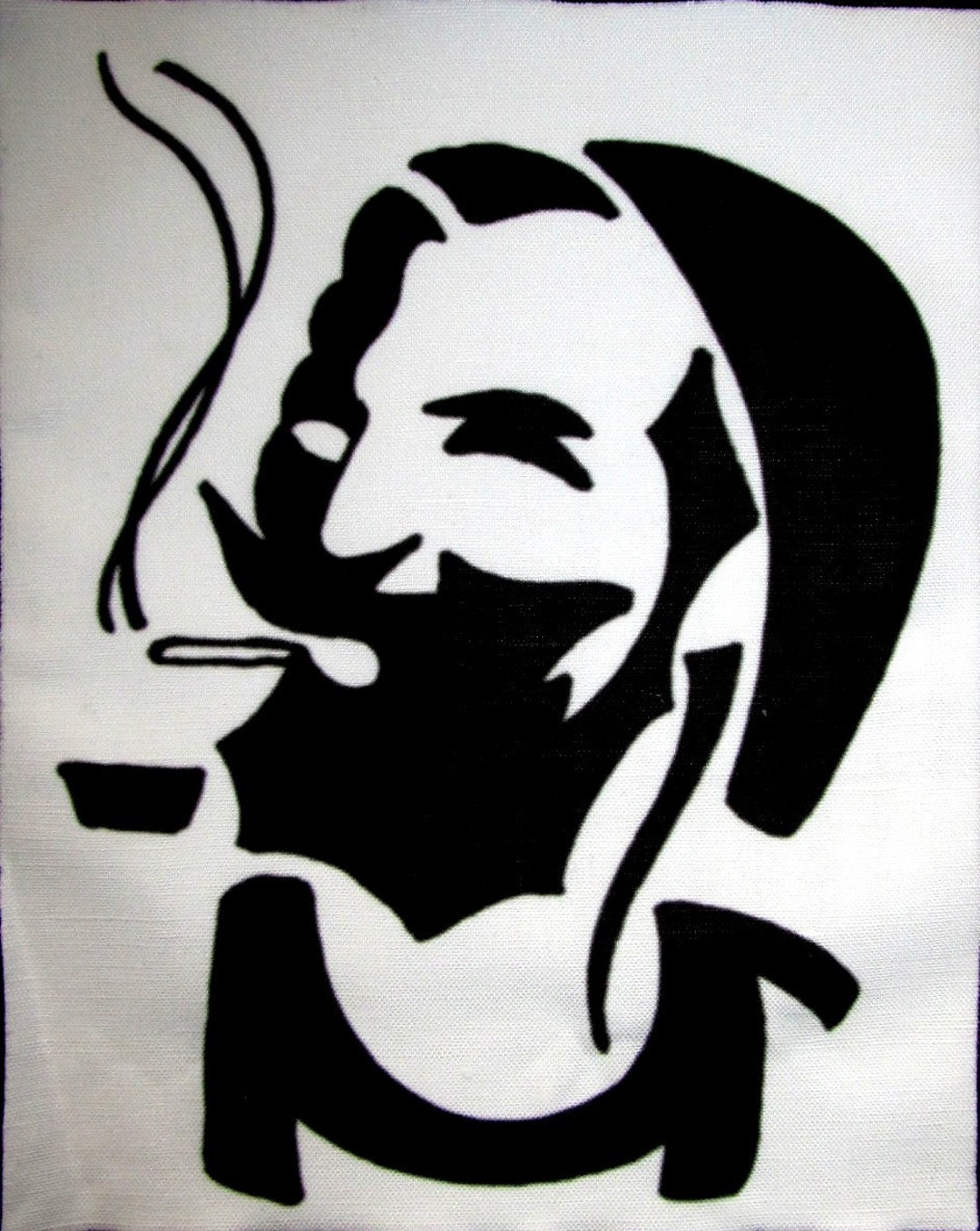 Printed Patch Large Back ZIG ZAG MAN Vest Bag Backpack Etsy