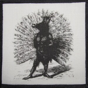 Printed Sew On Patch - Dictionairre Infernal - ADRAMELECH -Demonology Dictionary