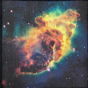 CARINA NEBULA Detail HUBBLE - Vest, Bag, Backpack, Jacket - Printed Patch - Sew On - p226
