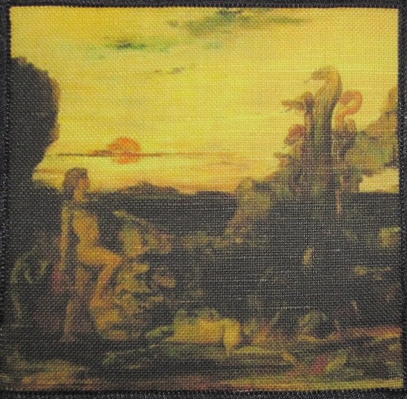 Printed Sew on Patch HERCULES and the HYDRA Gustav Moreau Etsy