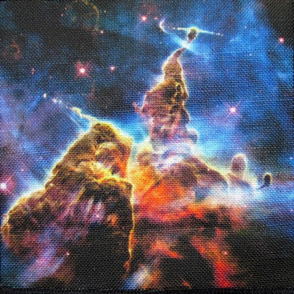 CARINA NEBULA Detail 2 HUBBLE - Vest, Bag, Backpack, Jacket - Printed Patch - Sew On -p227