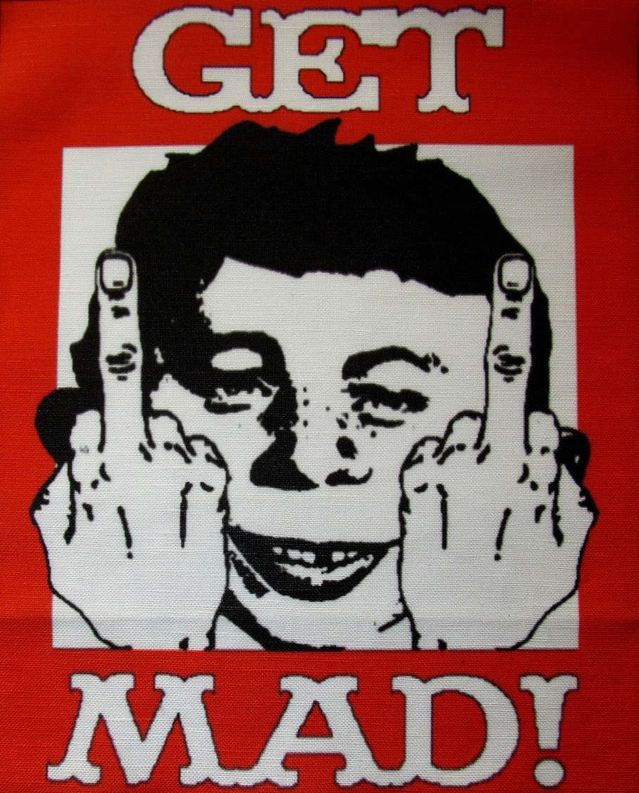 Mad Magazine Themed NEW Metal Sign: Alfred E Neuman as Uncle