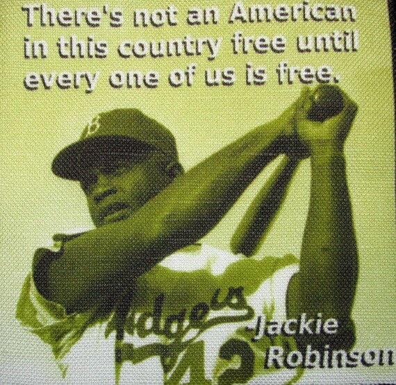 Sew On Jacket! Backpack Printed Patch JACKIE ROBINSON QUOTE 2 Vest Bag Sew On Jacket! Backpack Printed Patch JACKIE ROBINSON QUOTE 2 Vest Bag
