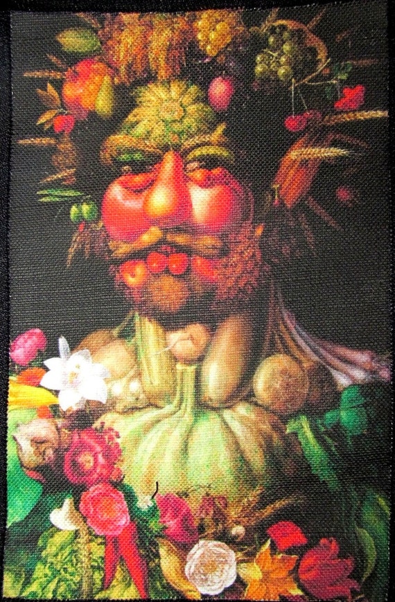 Sew On AIR Printed Patch - Giuseppe Arcimboldo 1527-1593 The 4 Elements Sew On AIR Printed Patch - Giuseppe Arcimboldo 1527-1593 The 4 Elements