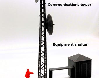 HO scale Trackside Communications package
