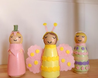 Spring Themed Dolls