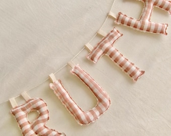 Handmade Name Banners
