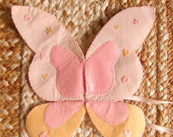 Hand-Sewn Felt Fairy Wings