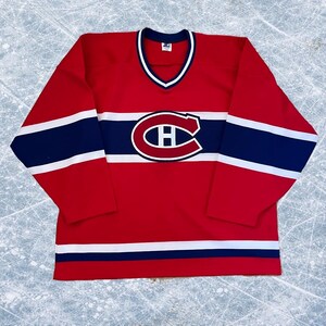 Vintage des années 90 Canadiens de Montréal NHL Hockey Apex One veste coupe-vent isolée taille L/XL - France