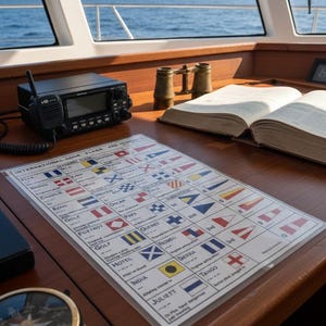 International Code Flags And Pennants With Meanings