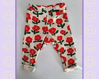 Baby-Leggings mit Blumenmuster