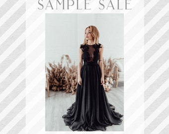 SAMPLE SALE - Florence Skirt - Onyx - Size 14