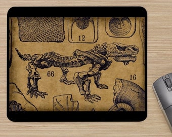Pareiasaurus Mousepad - Fossil Dinosaur Mouse Pad