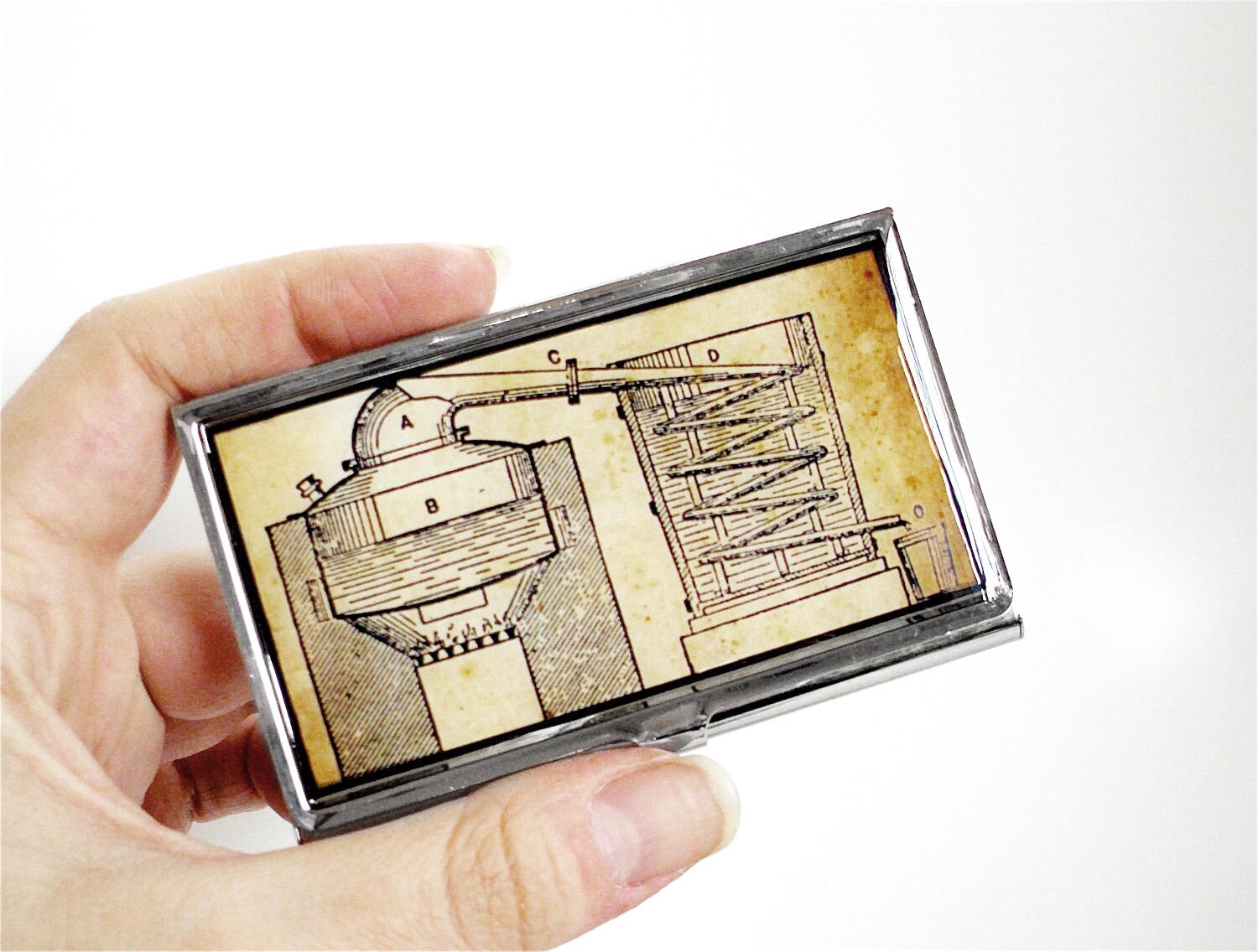 Moonshine Card Case Bootleg Liquor / Alcohol ID Case Still Etsy