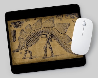 Stegosaurus Mousepad - Fossil Dinosaur Mouse Pad