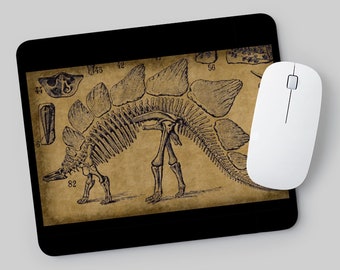 Stegosaurus Mousepad - Fossil Dinosaur Mouse Pad