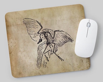 Dinosaur Mousepad - Archaeopteryx Fossil