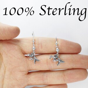 SILVER CLEAR MANTIS EARRINGS