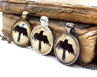 Crow Necklace - Raven Jewelry