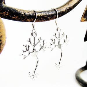 Neuron Earrings Science Jewelry image 5