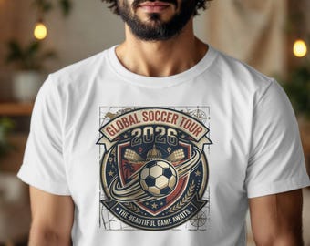 2026 World Cup Soccer Memorabilia, Personalized Keepsake Art Piece