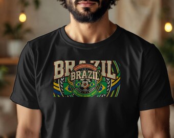 2026 World Cup Soccer Fan Apparel, Brazil International Celebration Memorabilia
