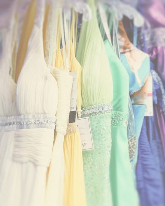 pastel colors dress