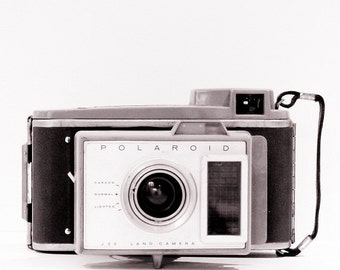 Vintage Camera Photograph Retro Decor Minimalist Geekery Gift Modern Decor Photographer, Fine Art Print